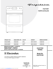 Frigidaire GLEFS76A Factory Parts Catalog