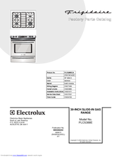 Frigidaire PLCS388E Factory Parts Catalog