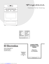 Frigidaire PLGFMZ96E Factory Parts Catalog