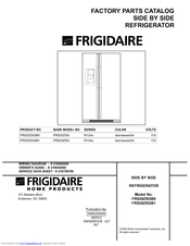 Frigidaire FRS20ZSGB1 Factory Parts Catalog
