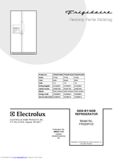 Frigidaire FRS23FCDW0 Factory Parts Catalog