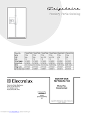 Frigidaire FRS23KR4E Factory Parts Catalog