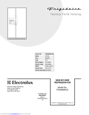 Frigidaire FRS26MRLES0 Factory Parts Catalog