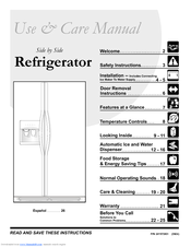 Frigidaire GLHS269ZDB5 Use & Care Manual