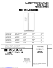Frigidaire FRS26ZGG Factory Parts Catalog