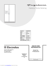Frigidaire FRS6L9E Factory Parts Catalog