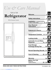 Frigidaire FRS6L9E Use And Care Manual