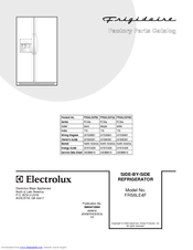 Frigidaire FRS6LE4F Factory Parts Catalog
