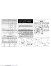 Frigidaire FRT18KS5AW0 Service Data Sheet