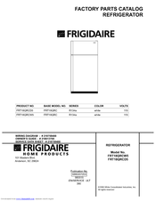 Frigidaire FRT18QRCW5 Factory Parts Catalog