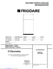 Frigidaire FRT21GNHD3 Factory Parts Catalog