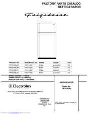 Frigidaire FRT21IQRJD1 Factory Parts Catalog