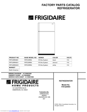 Frigidaire FRT22RRH Factory Parts Catalog