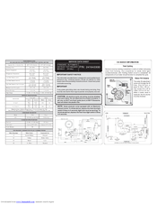 Frigidaire FRT8IB5EW2 Service Data Sheet