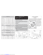 Frigidaire FRT8WR6EW2 Service Data Sheet