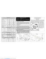 Frigidaire FRT8S6ESK - SUB = FRT18S6JK Service Data Sheet