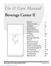 Frigidaire Beverage Center II Use And Care Manual
