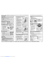 Frigidaire Gallery FGHG2344M P Install Manual