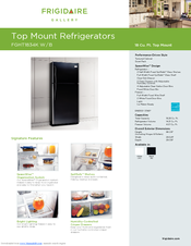 Frigidaire FGHT1834K W Specifications