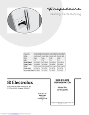 Frigidaire GHSC239DW0 Factory Parts Catalog