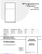 Frigidaire GLRT214TC Factory Parts Catalog