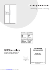 Frigidaire PLHS239ZD Factory Parts Catalog