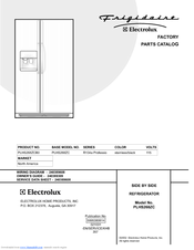 Frigidaire PLHS268ZC Factory Parts Catalog