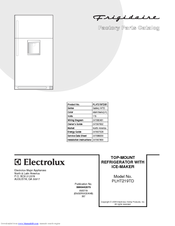 Frigidaire PLHT219TDB1 Factory Parts Catalog