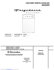 Frigidaire Gallery GLWS1349AS0 Factory Parts Catalog