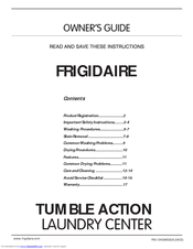 Frigidaire GLEH1642DS0 Owner's Manual