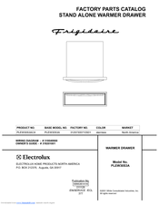Frigidaire PLEW30S3A Factory Parts Catalog