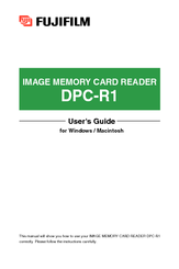 FujiFilm DPC-R1 User Manual