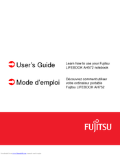 Fujitsu Lifebook AH572 User Manual