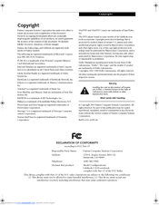 Fujitsu Lifebook C2230 User Manual