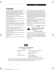 Fujitsu Lifebook C2310 User Manual