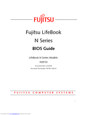 Fujitsu Lifebook N3511 Bios Manual