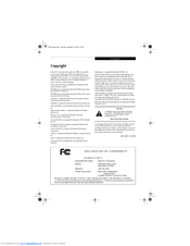 Fujitsu S2020 - LifeBook - Athlon XP-M 1.67 GHz User Manual