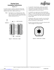 Fujitsu Stylistic LT LT Installation Instructions