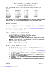 Fujitsu SP15C Installation Procedures Manual