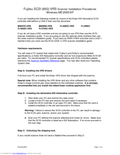 Fujitsu FI-5900C Installation Procedures