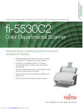 Fujitsu 5530C2 - fi - Document Scanner Specifications