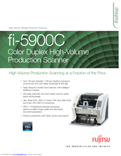 Fujitsu FI-5900C Brochure & Specs