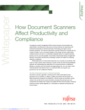 Fujitsu FI-5900C Supplementary Manual