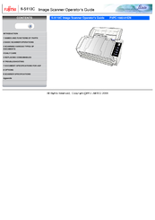 Fujitsu 5110C - fi - Document Scanner Operator's Manual