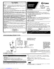 Funai F4819T Owner's Manual