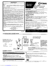 Funai FT4913C Owner's Manual
