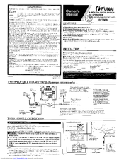 Funai RFT909 Owner's Manual