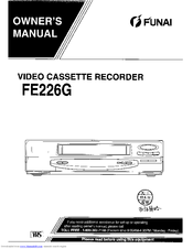 Funai FE226G Owner's Manual