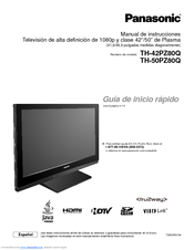 Panasonic TH-50PZ80Q Manual De Instrucciones