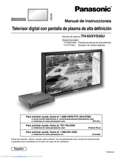 Panasonic TH-65XVS30UP Manual De Instrucciones